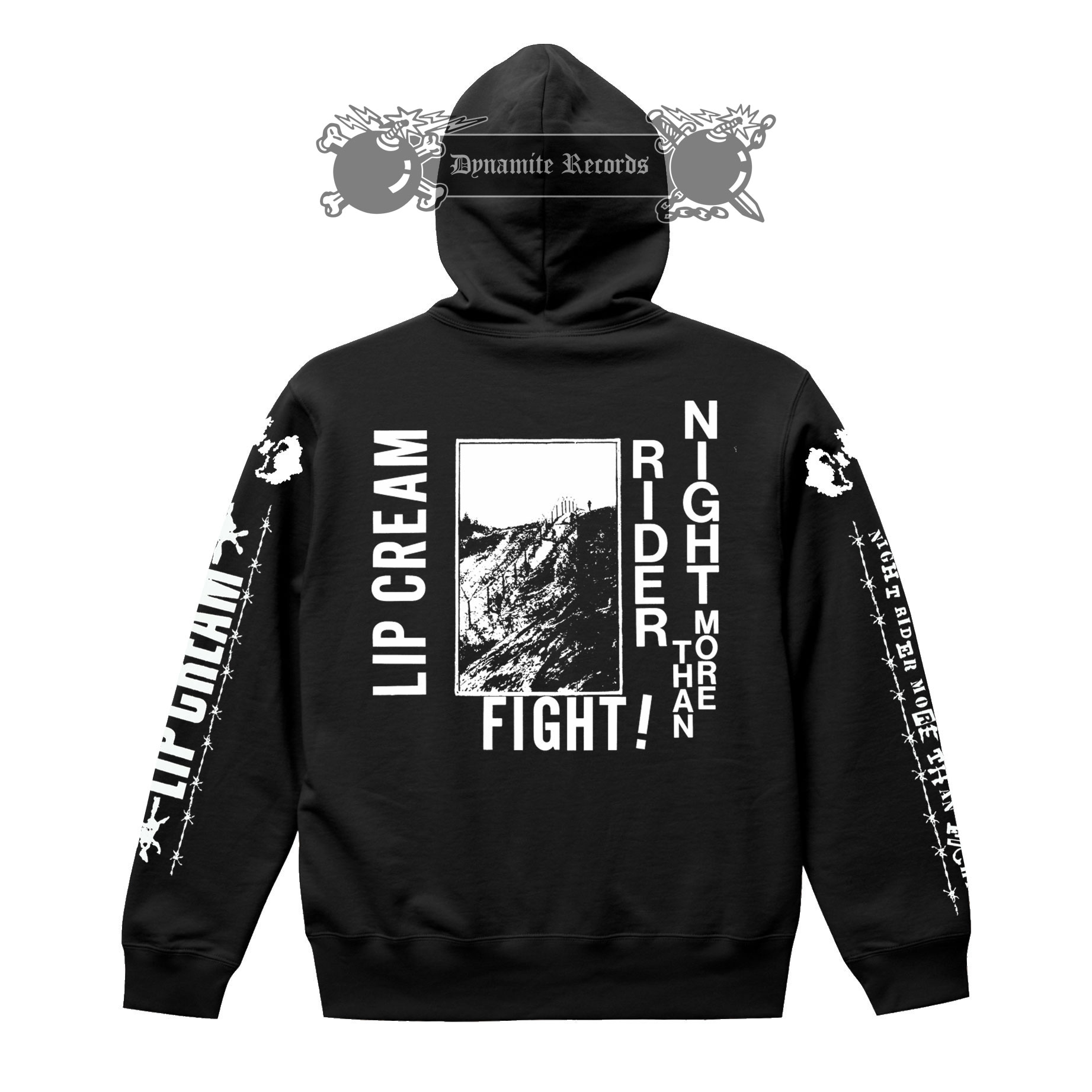 画像2: ■予約商品■ LIP CREAM / NIGHT RIDER MORE THAN FIGHT (hoodie) 