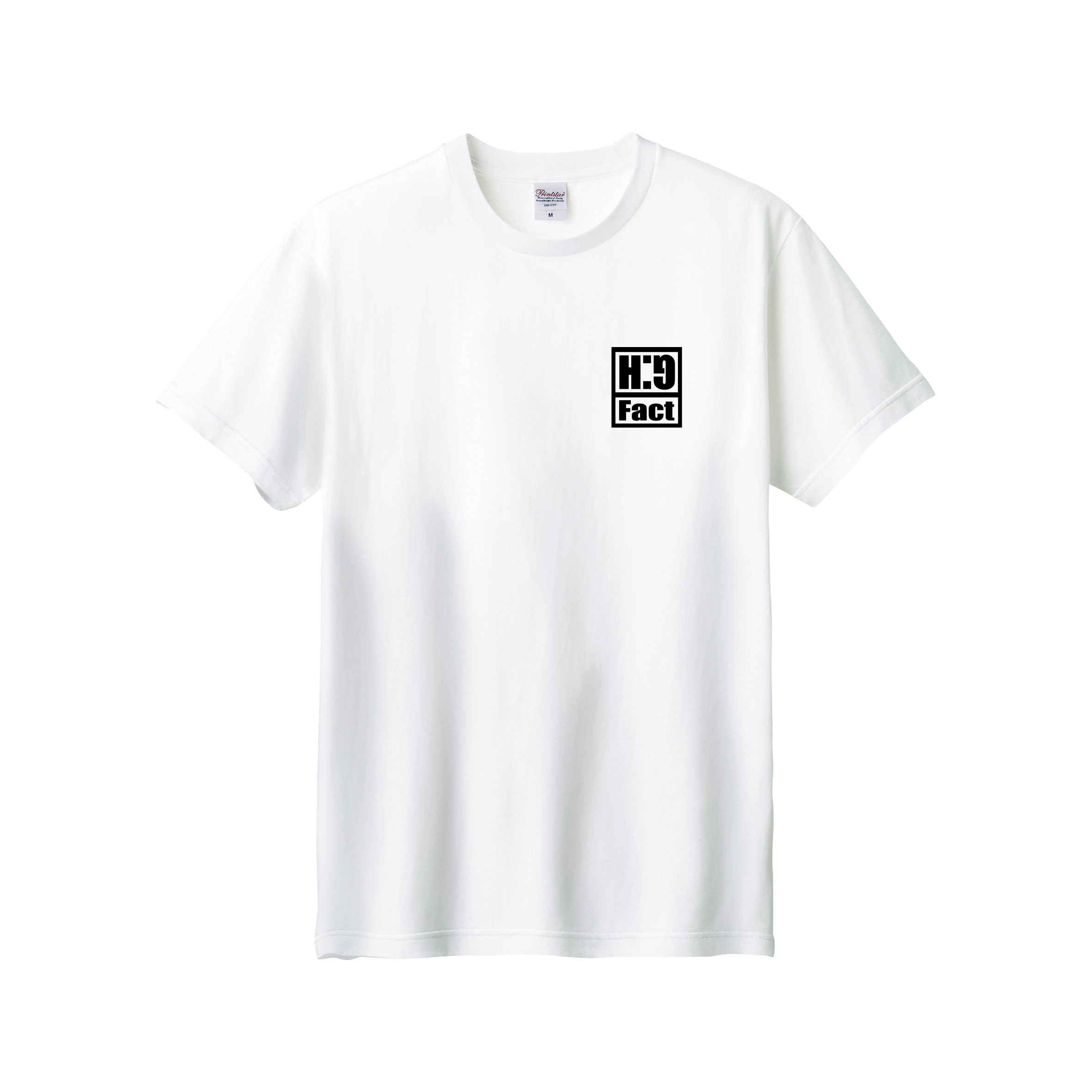 画像1: ■予約商品■ HG Fact / Logo white (t-shirt) Break the records