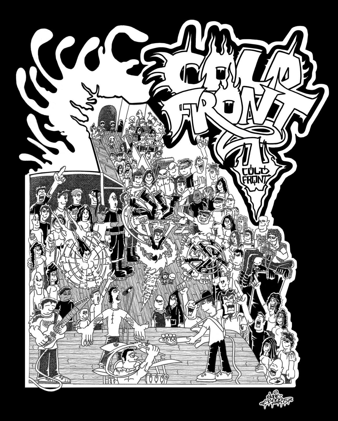 画像2: ■予約商品■ COLD FRONT / Chris beee (t-shirt) Gxbxt  