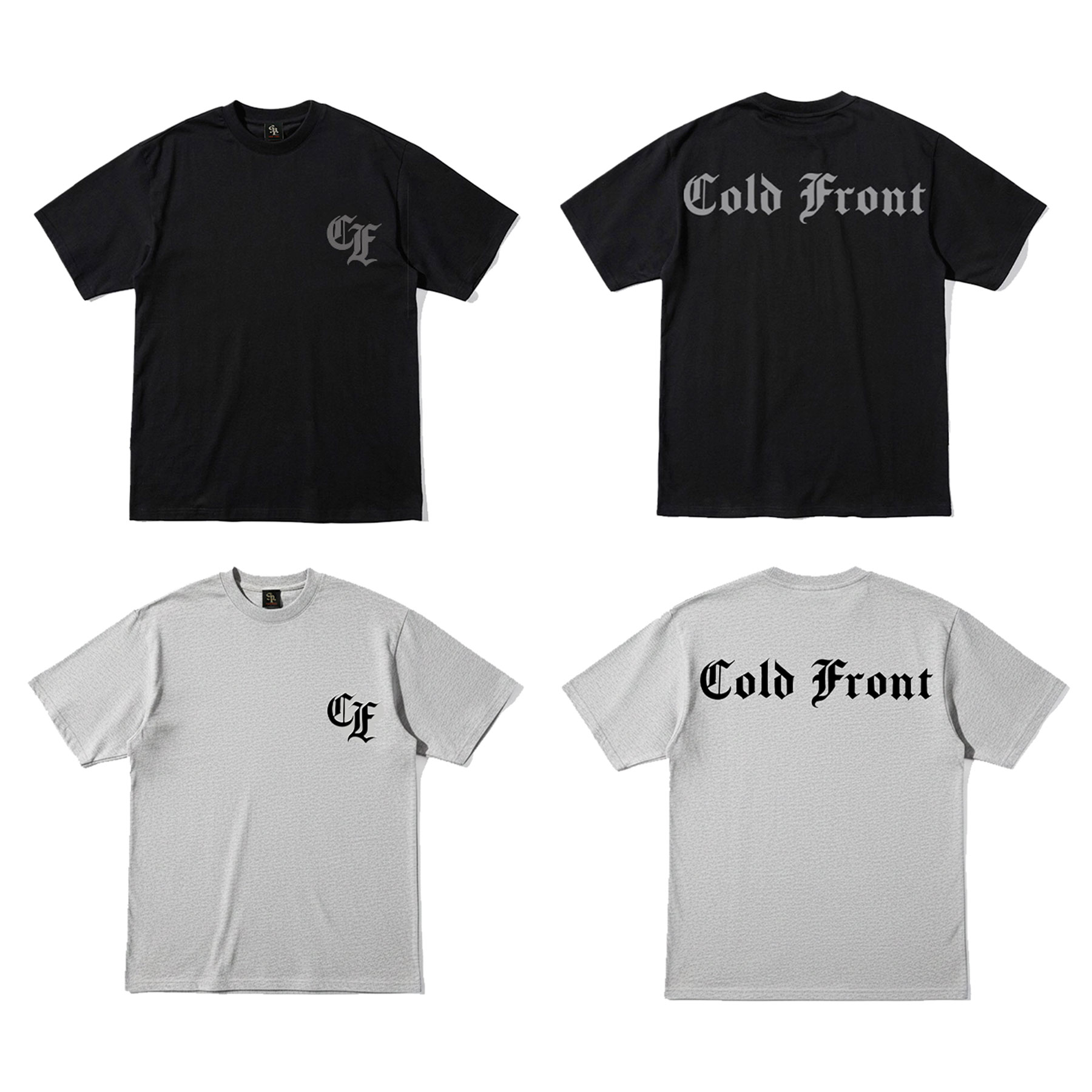 画像1: ■予約商品■ COLD FRONT / Old english (t-shirt) Gxbxt 