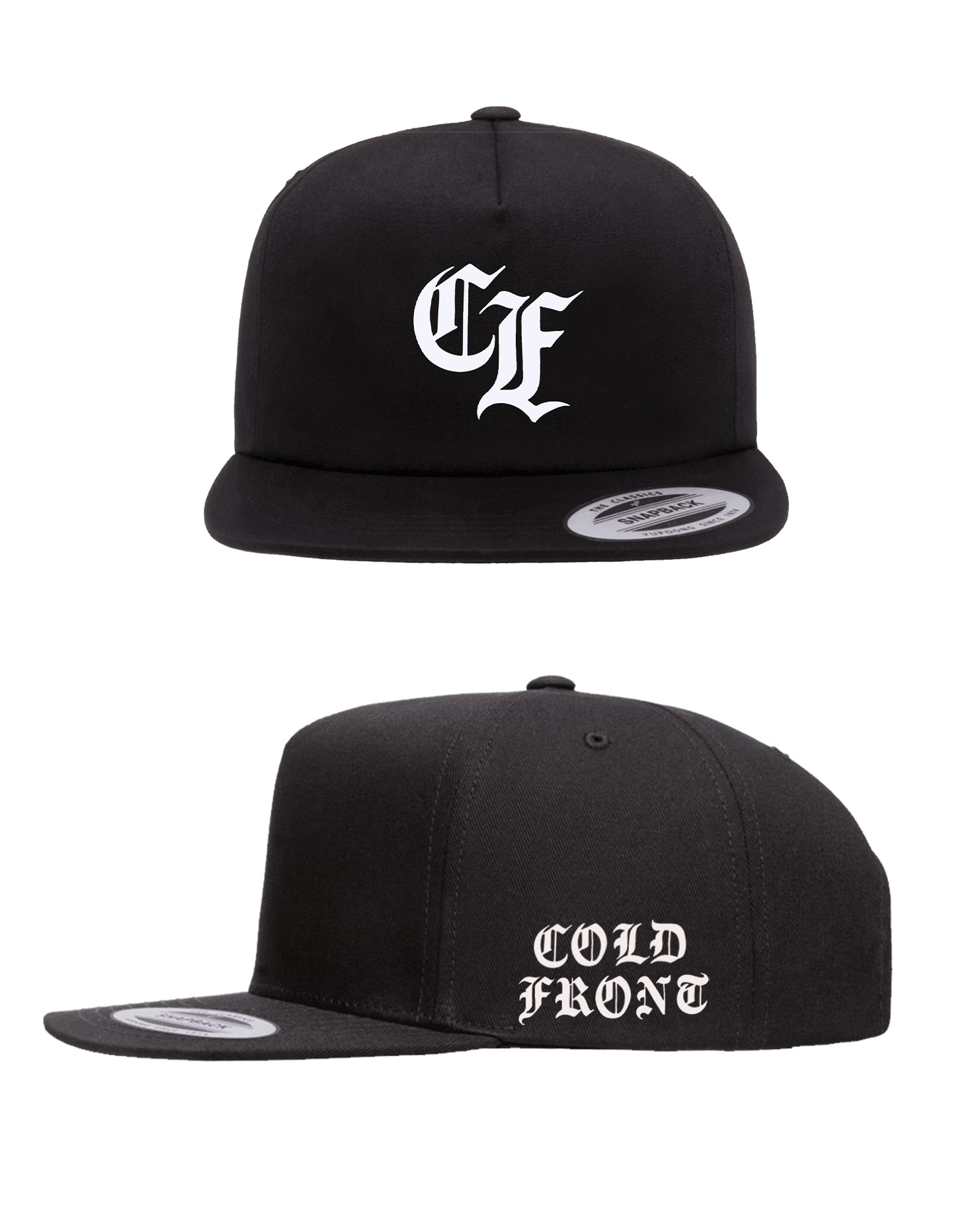 画像1: ■予約商品■ COLD FRONT / Old english (snapback) Gxbxt  