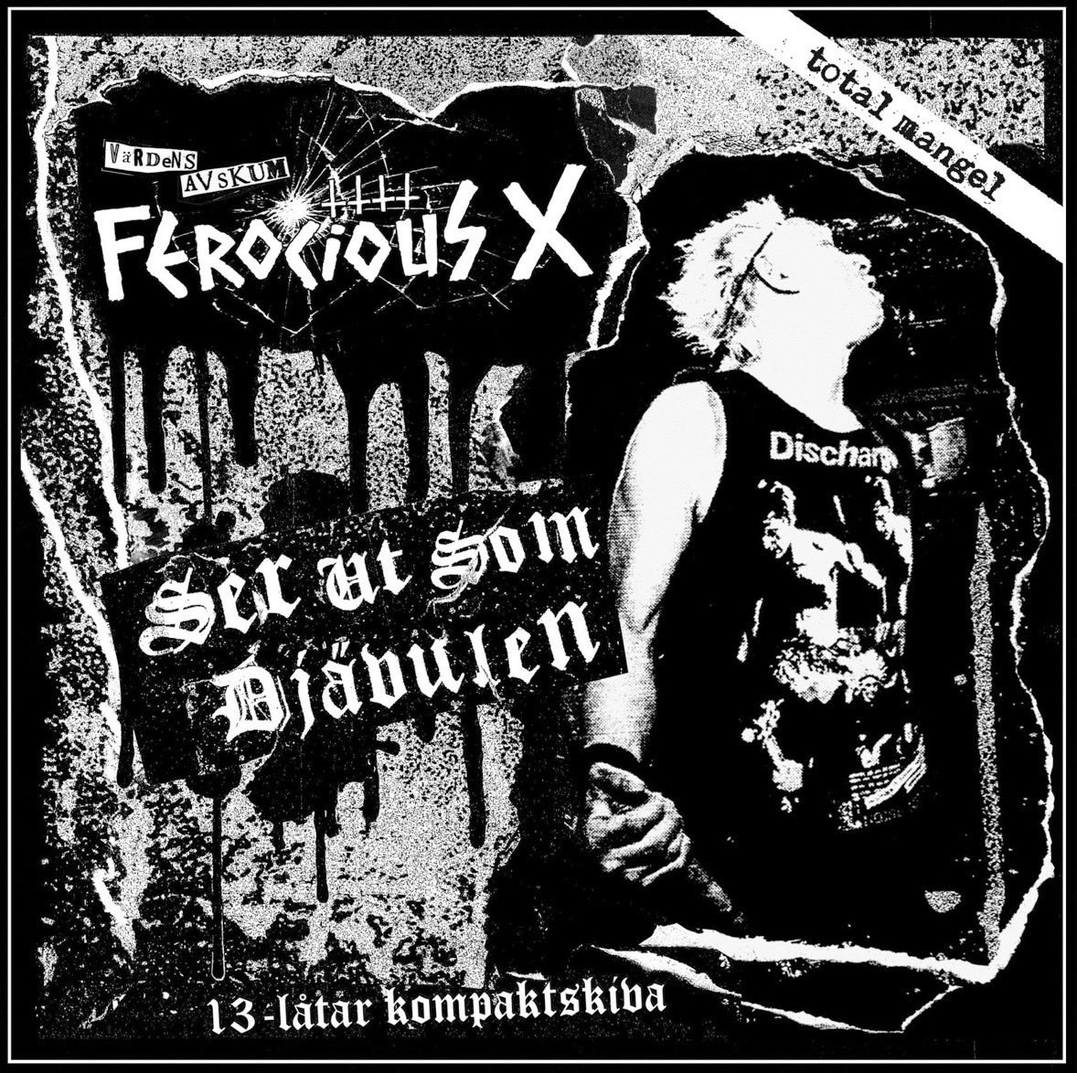 画像1: ■予約商品■ FEROCIOUS X / Ser ut som djävulen (cd) Fx discs & tapes