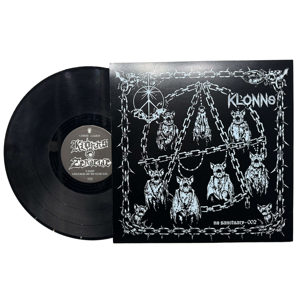 画像3: KLONNS, ZENOCIDE / Split (12") No sanctuary 