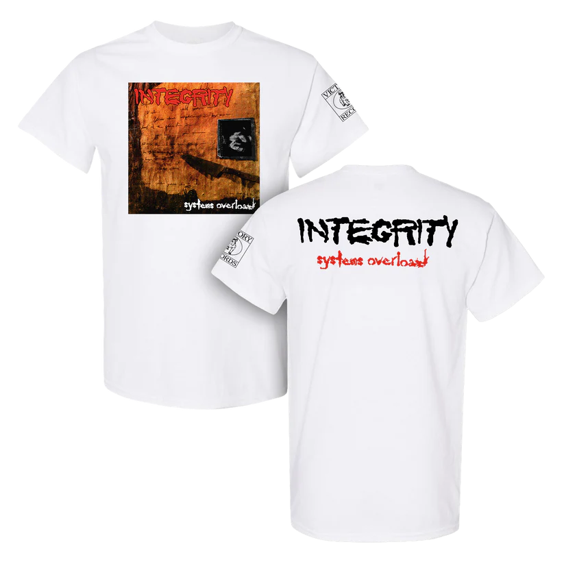 画像1:   ■予約商品■ INTEGRITY / Systems overload white (t-shirt)  