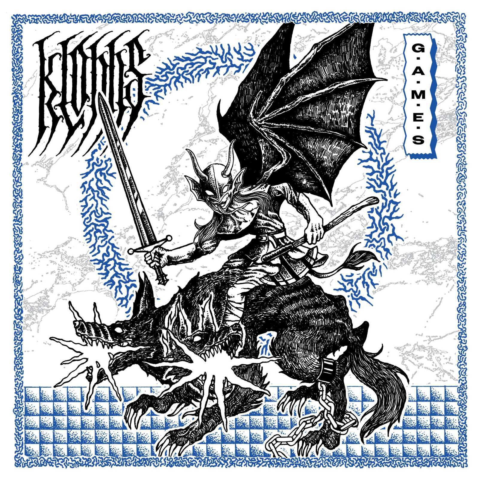 画像1: KLONNS / G.a.m.e.s (Lp) Black hole/Iron lung 