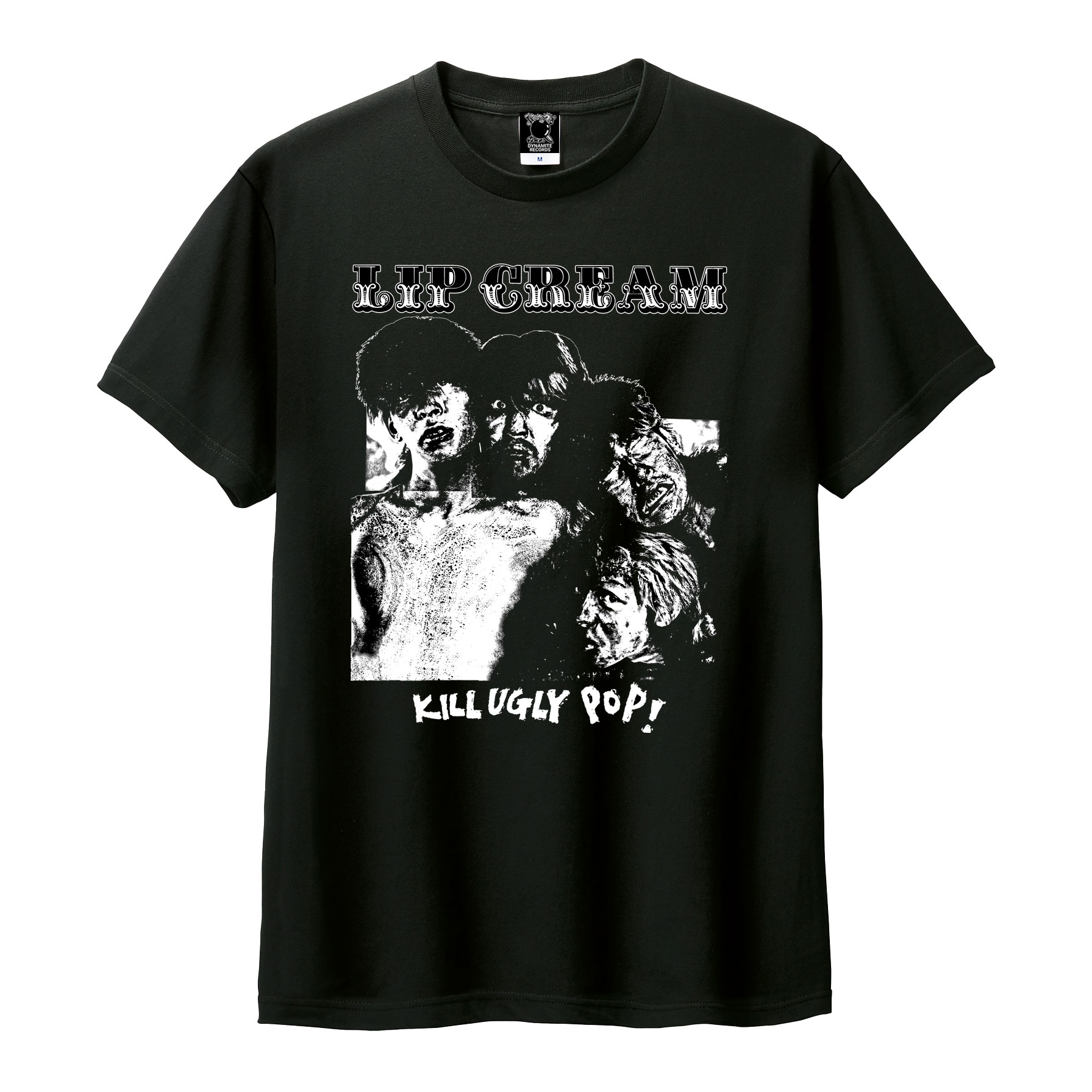 画像2: ■予約商品■ LIP CREAM / KILL UGLY POP  BLACK　(t-shirt)  