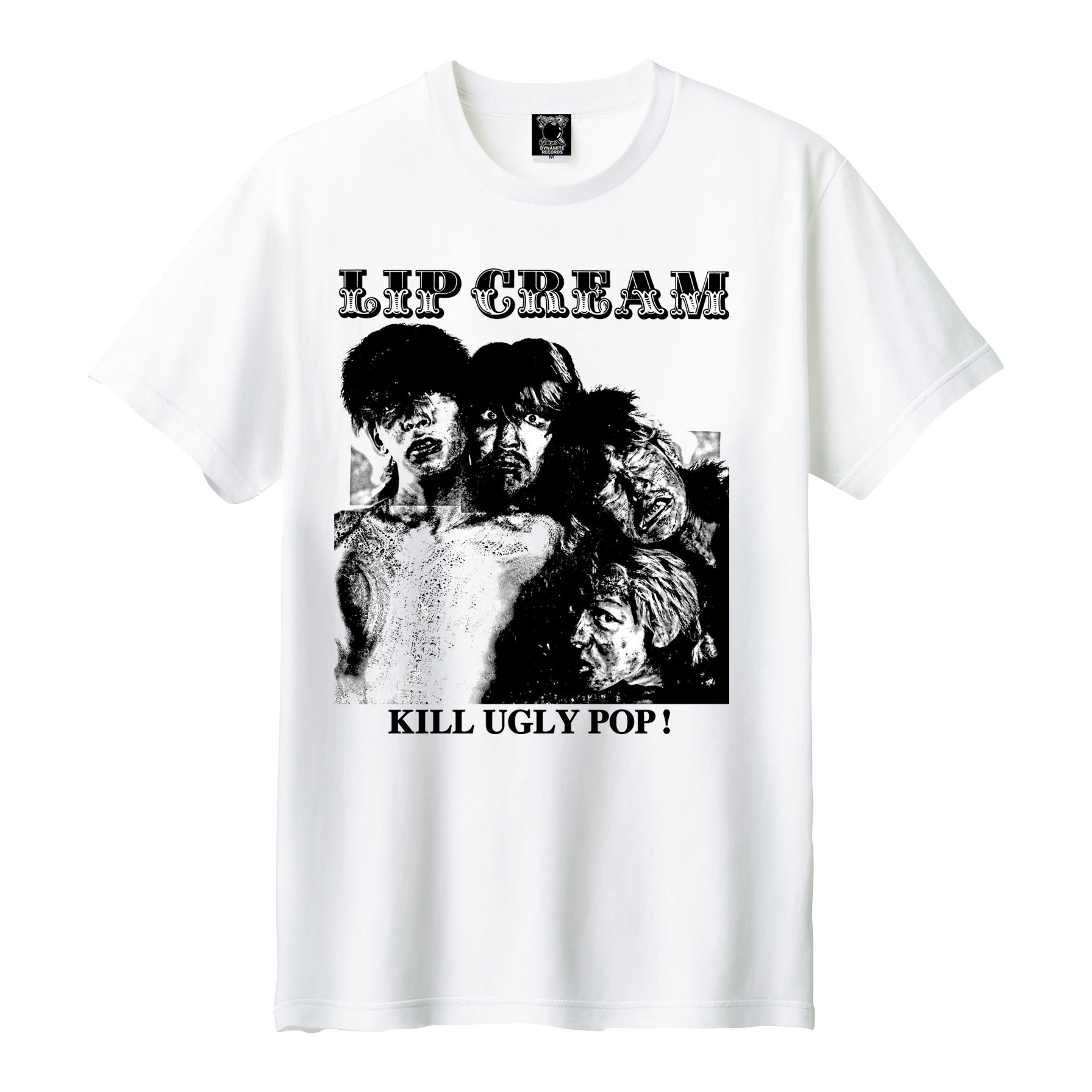 画像2: ■予約商品■ LIP CREAM / KILL UGLY POP  WHITE　(t-shirt)  