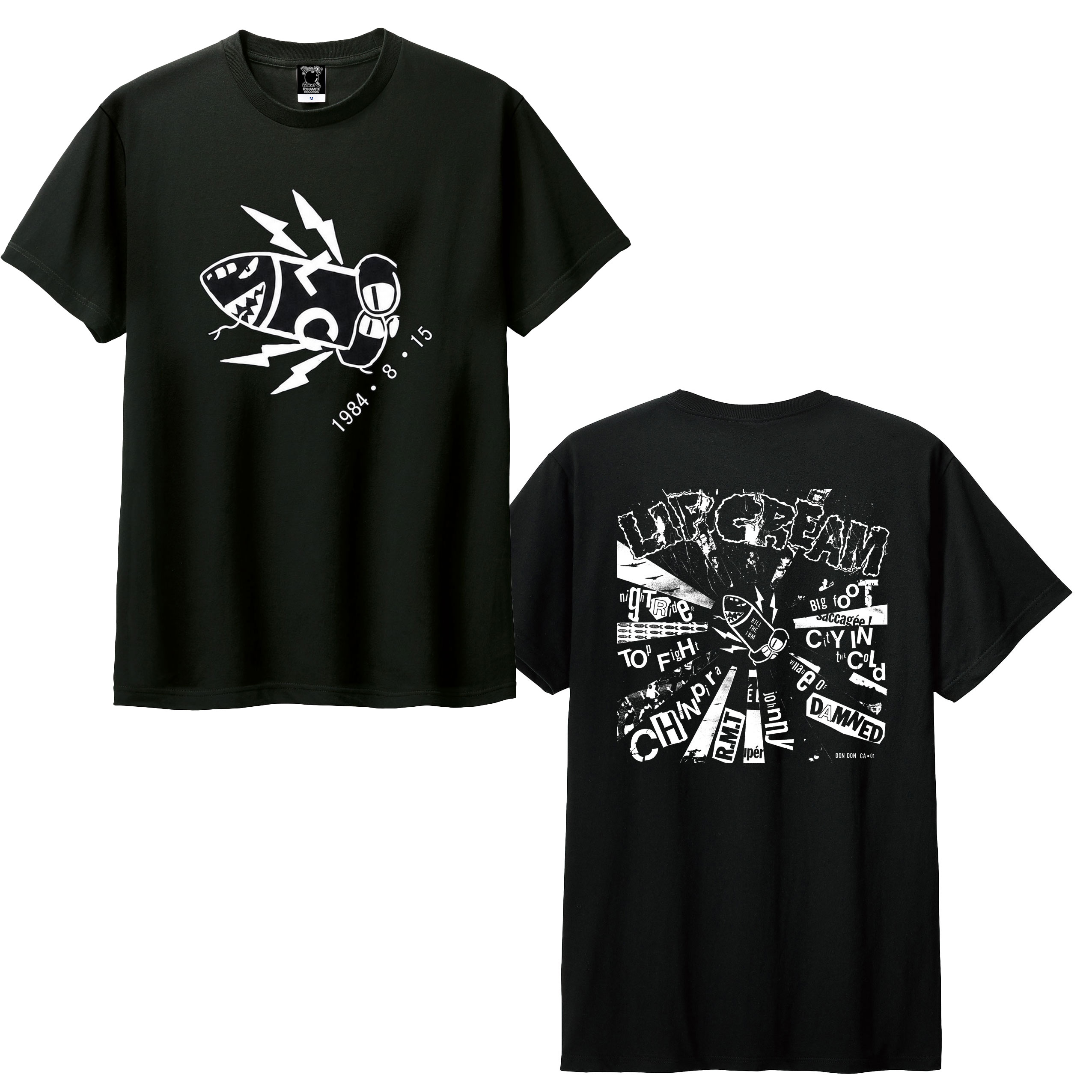 画像1: ■予約商品■ LIP CREAM / KILL THE IBM  BLACK / WHITE　(t-shirt)  