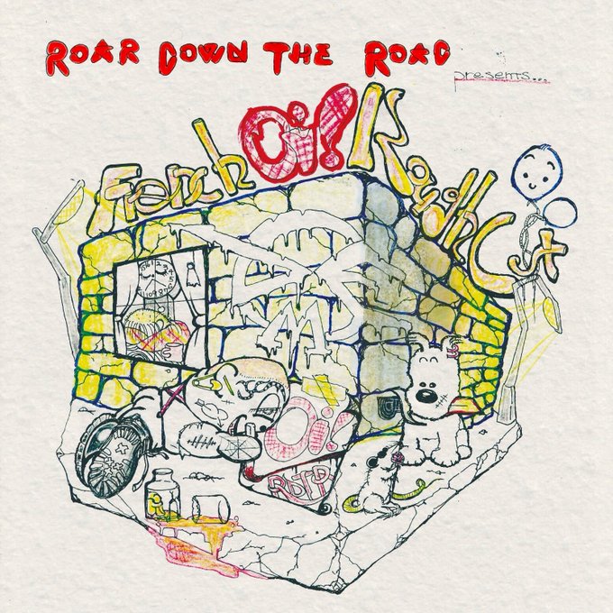 画像1:   Roar down the road presents French Oi! Rough Cut (cdr) Roar down the road    