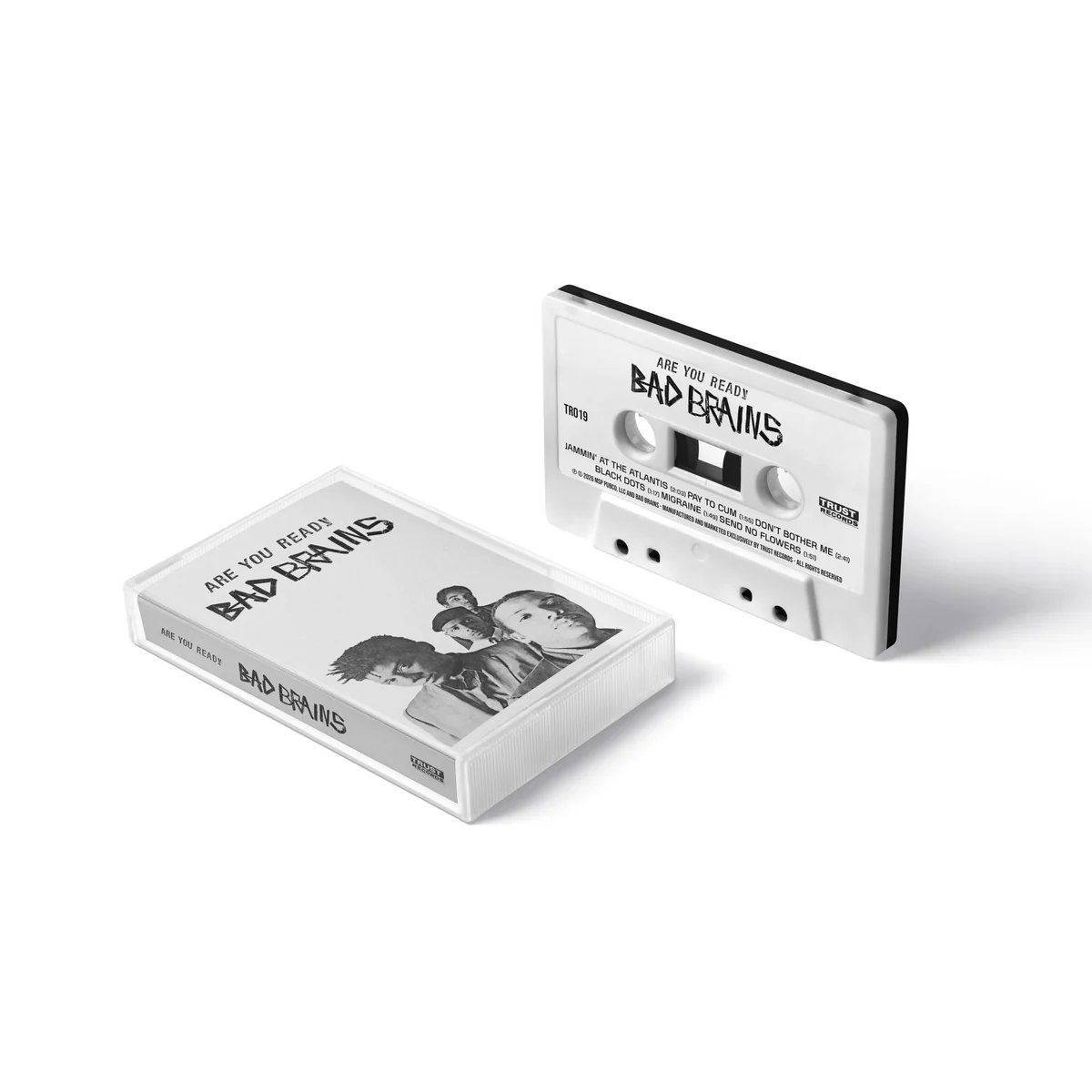 画像1:     ■予約商品■ BAD BRAINS / Are you ready : the first studio recording -inner ear - march 1979 (tape) Trust 