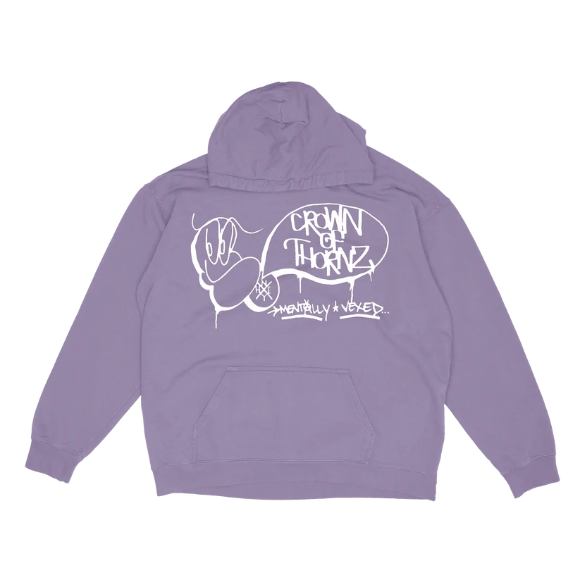 画像1: ■予約商品■ CROWN OF THORNZ / Mentally vexed Orchid (hoodie)  