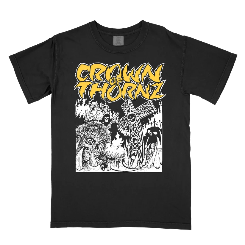 画像1: ■予約商品■ CROWN OF THORNZ / No remorse black (t-shirt) 