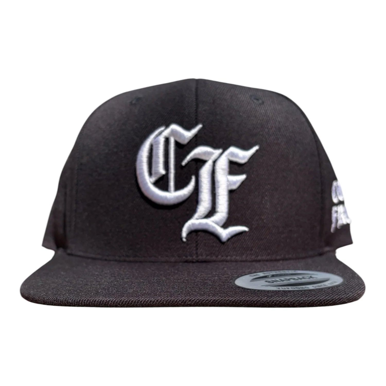 画像1: ■予約商品■ COLD FRONT / Logo CF black (snapback) 
