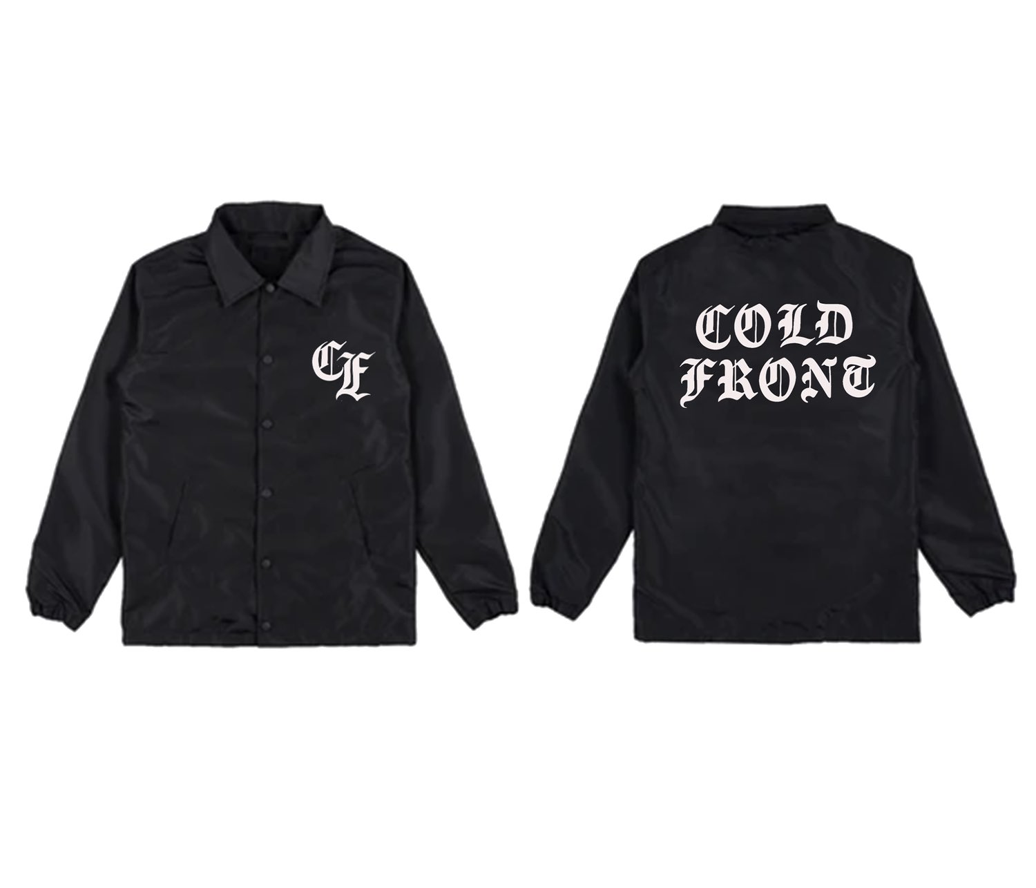 画像1:   ■予約商品■ COLD FRONT / Logo CF (coach jacket) 