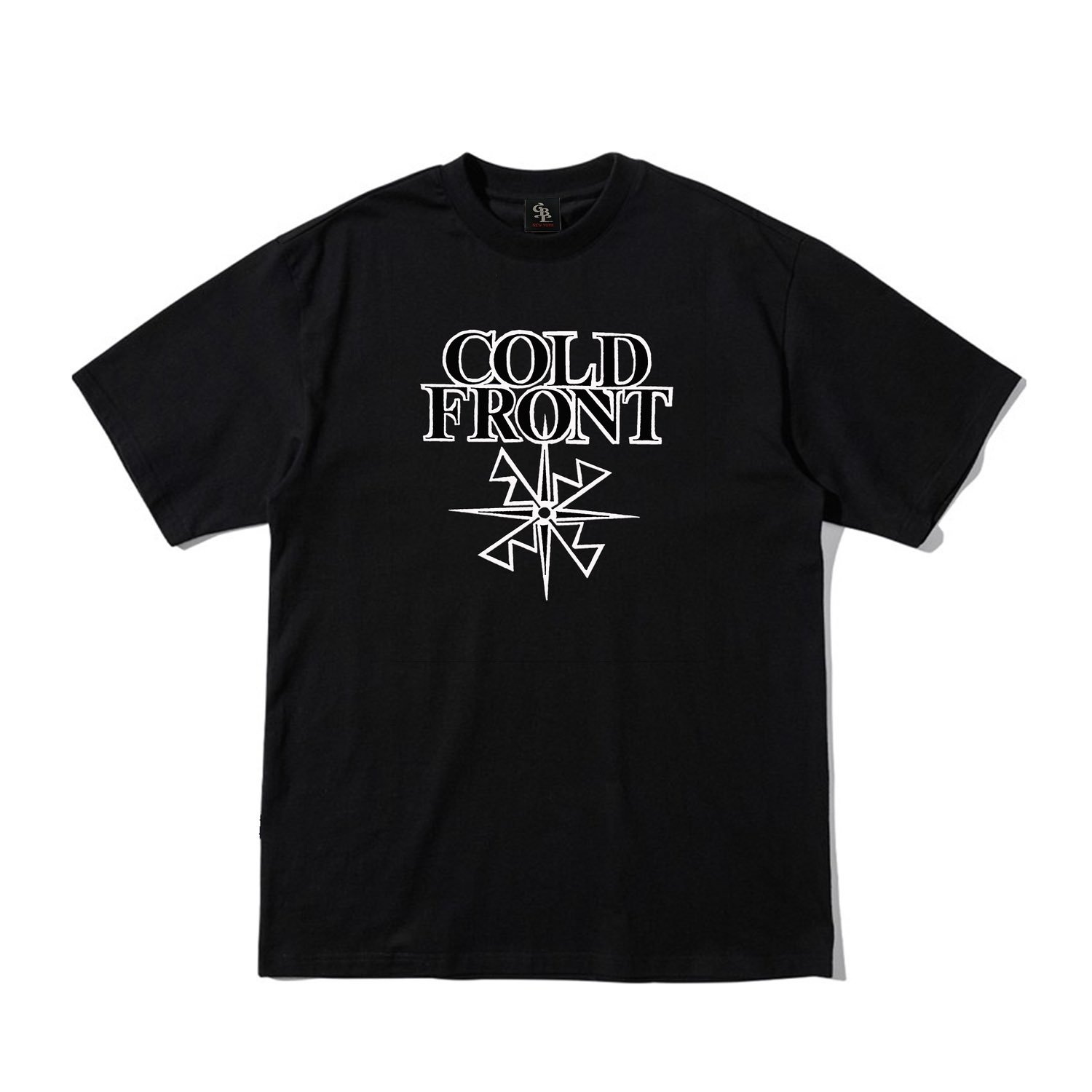 画像1:  ■予約商品■ COLD FRONT / Logo 95 black (t-shirt)