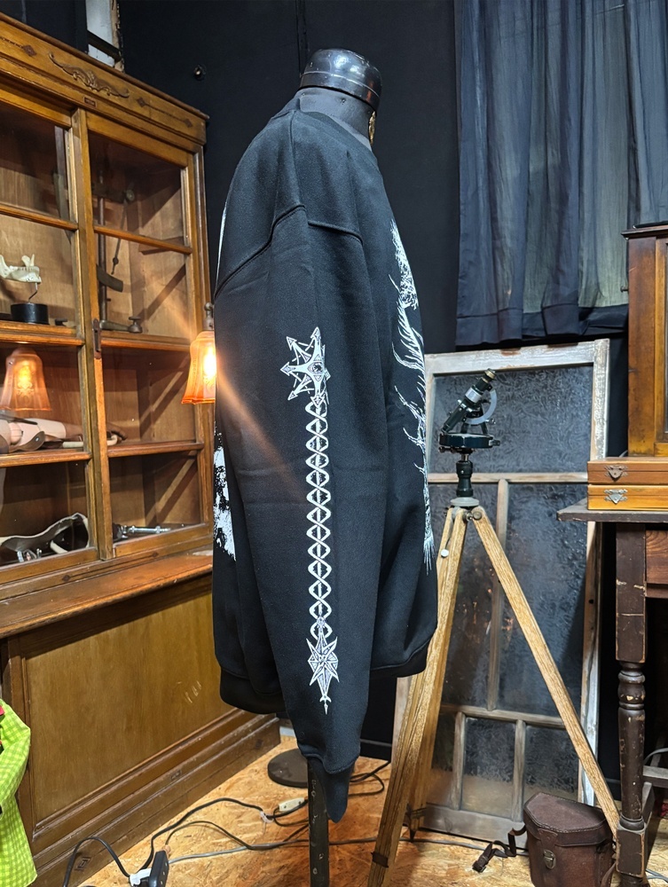 画像2: ■予約商品■ BLACK GANION / Moment of Rupture black (crewneck sweat) 