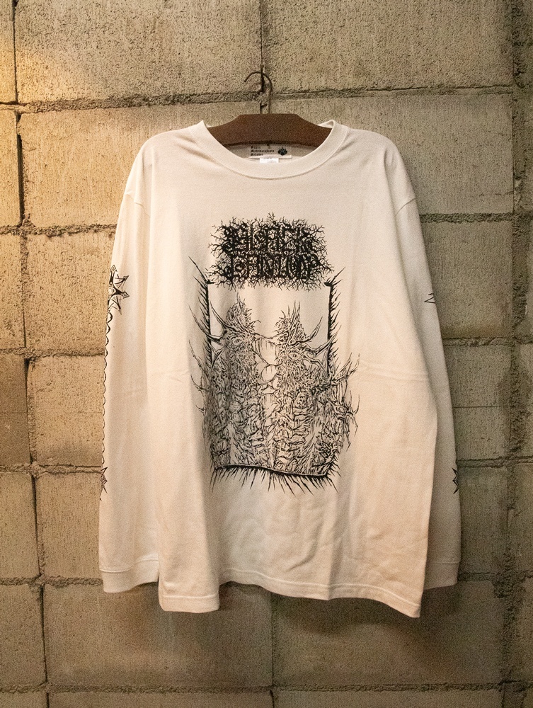 画像1: ■予約商品■ BLACK GANION / Moment of Rupture white (long sleeve shirt)  