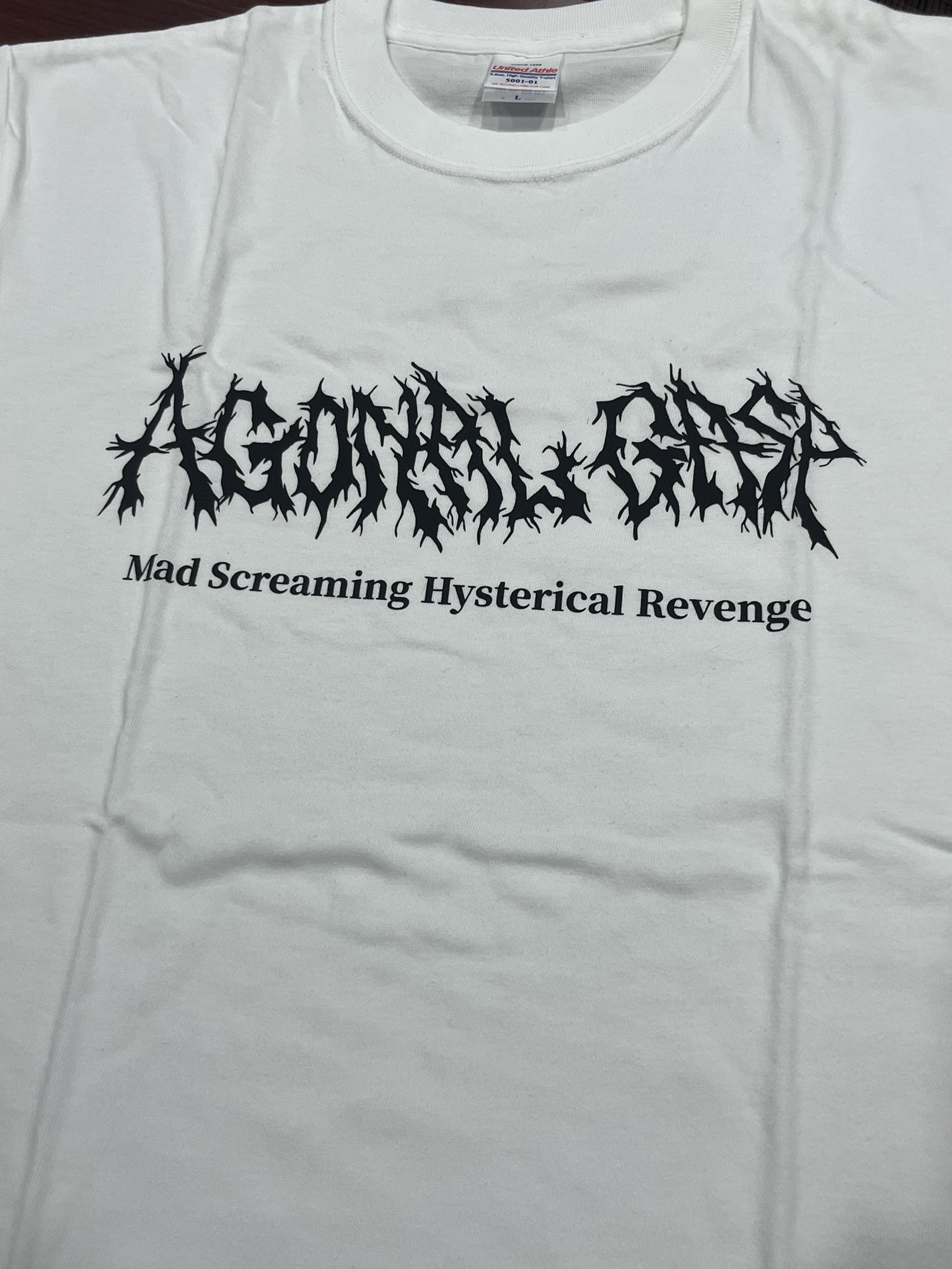 画像2:  AGONAL GASP / Mad screaming hysterical revenge (t-shirt) 