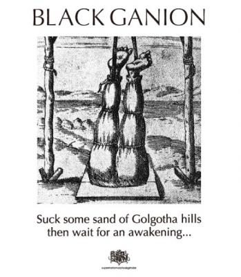 画像: BLACK GANION / Golgotha hills sand (long sleeve t-shirt)