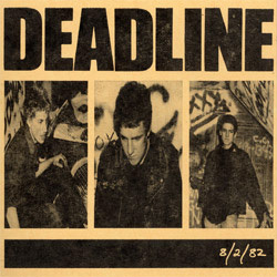 画像1: DEADLINE / 8/2/82 (cd) Dischord